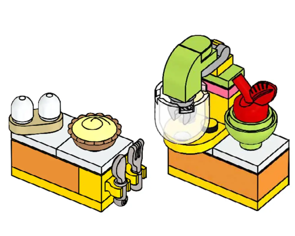 レゴ 562306-1 Cake Kitchen フレンズ