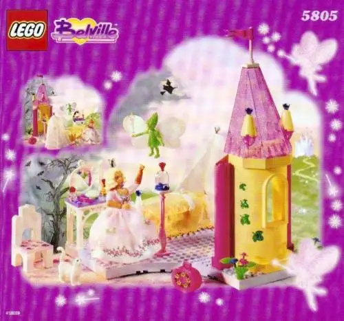 レゴ 5805-1 Princess Rosaline's Room ベルビル
