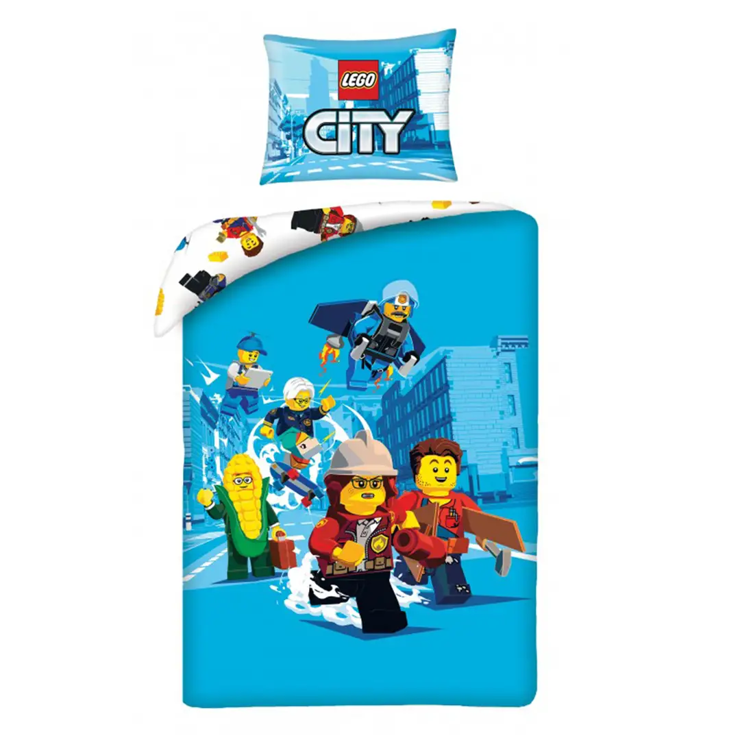 レゴ 5904209604630-1 City Adventures Duvet Set キッチン・寝具