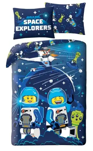 レゴ 5904209618521-1 City Space Duvet Set キッチン・寝具