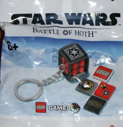 レゴ 6012306-1 Star Wars: Battle of Hoth Die キーチェーン キーチェーン