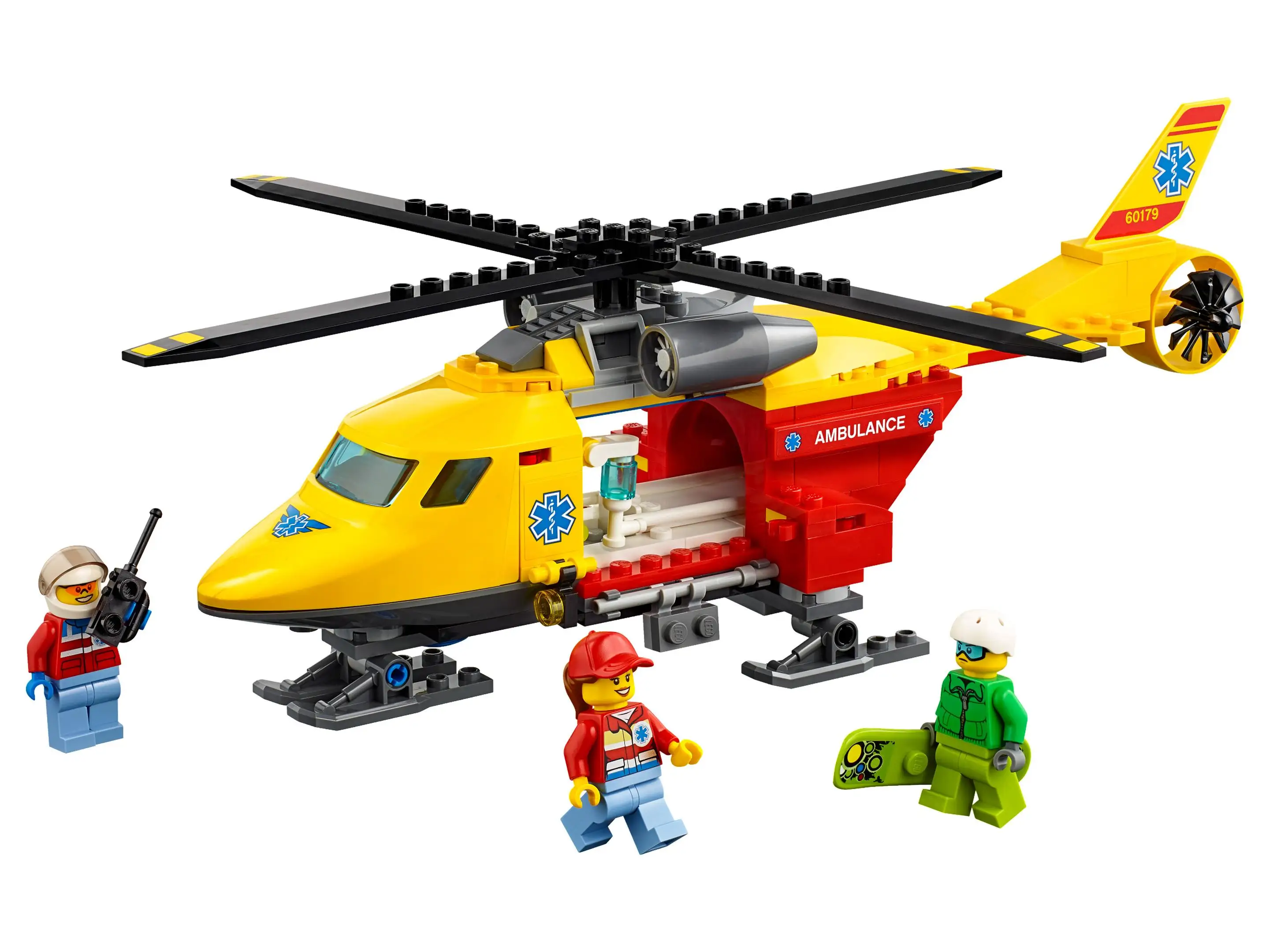 Amazon.com: LEGO City 7903 Rescue Helicopter : Toys & Games