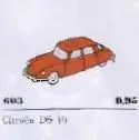 レゴ 603-2 1:87 Citroën DS 19 HO 1:87 Vehicles