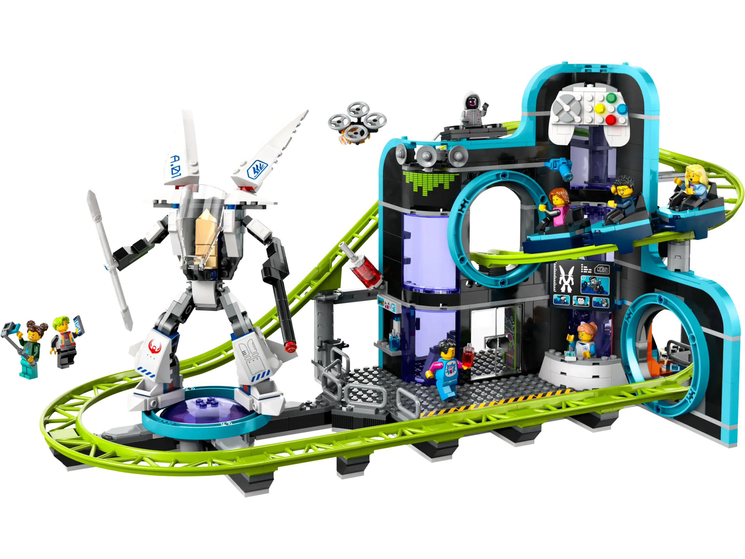 60421 レゴシティのロボットワールド ジェットコースター - シティ (2024年}