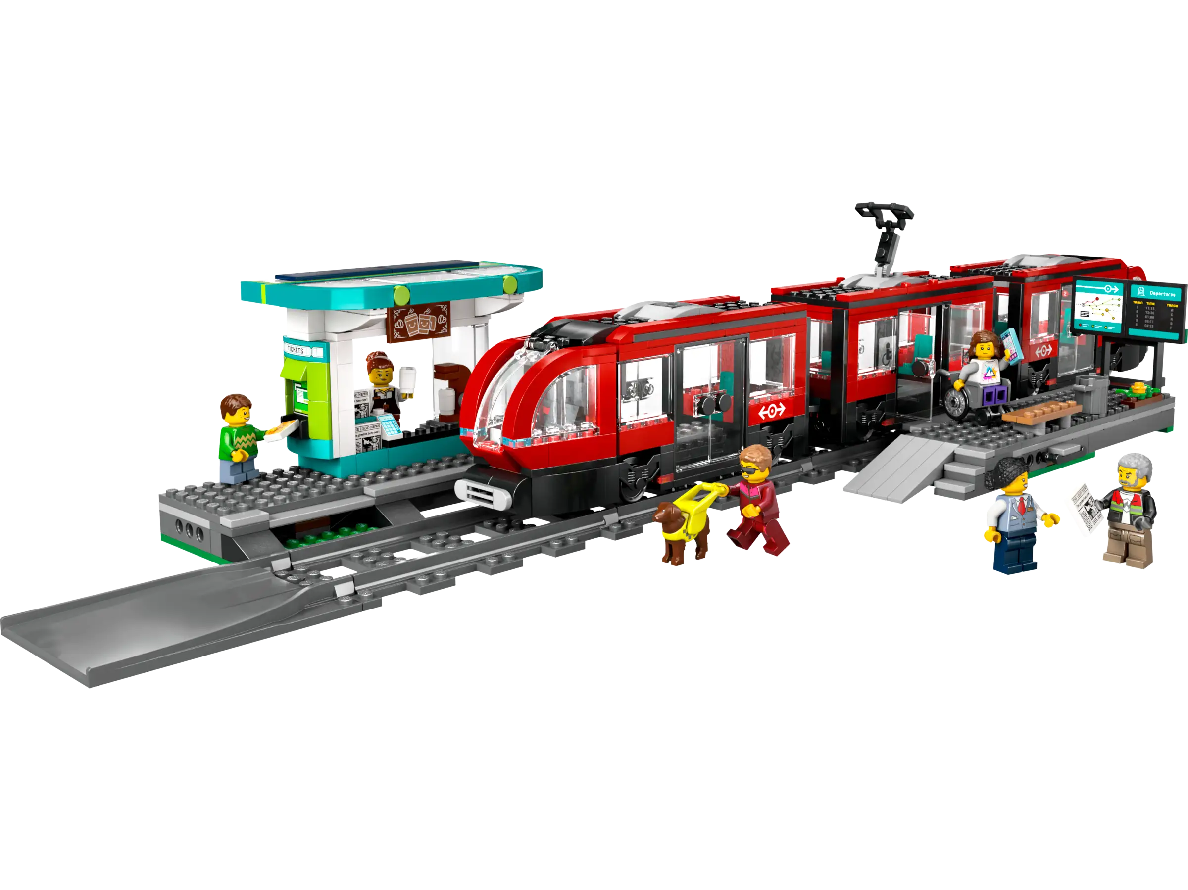 60423 ダウンタウン路面電車と停留所 - シティ (2024年)