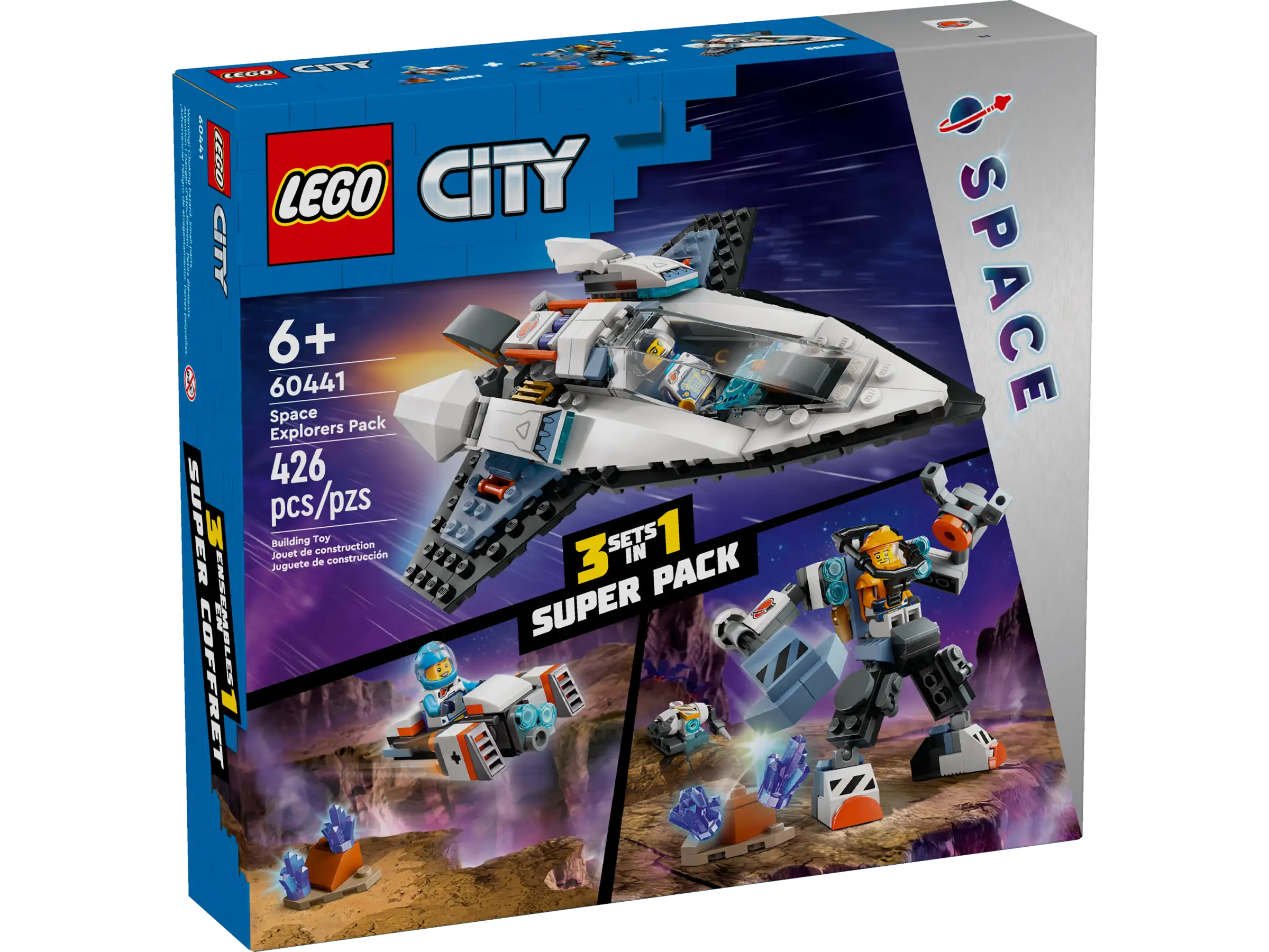 60441 Space Explorers Pack - シティ (2024年)