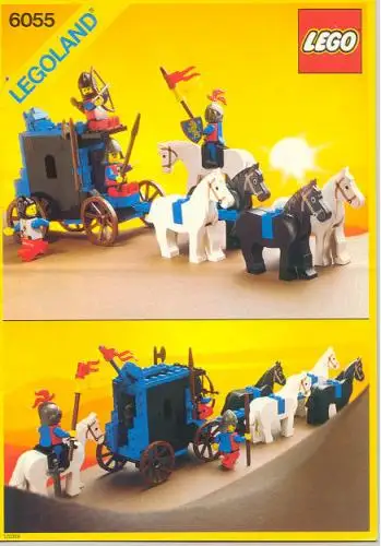 レゴ 6055-1 護送車 ライオン騎士