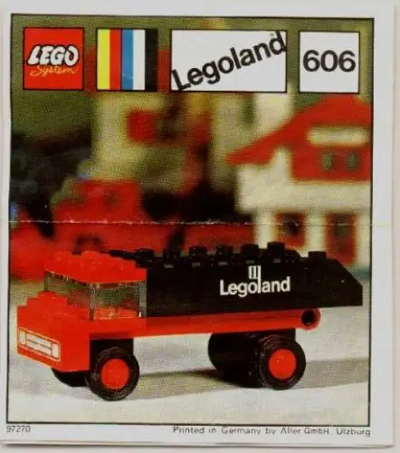 レゴ 606-2 Tipper Lorry 工事現場