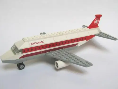レゴ611 Air Canada Jet Plane｜ブリックナビ