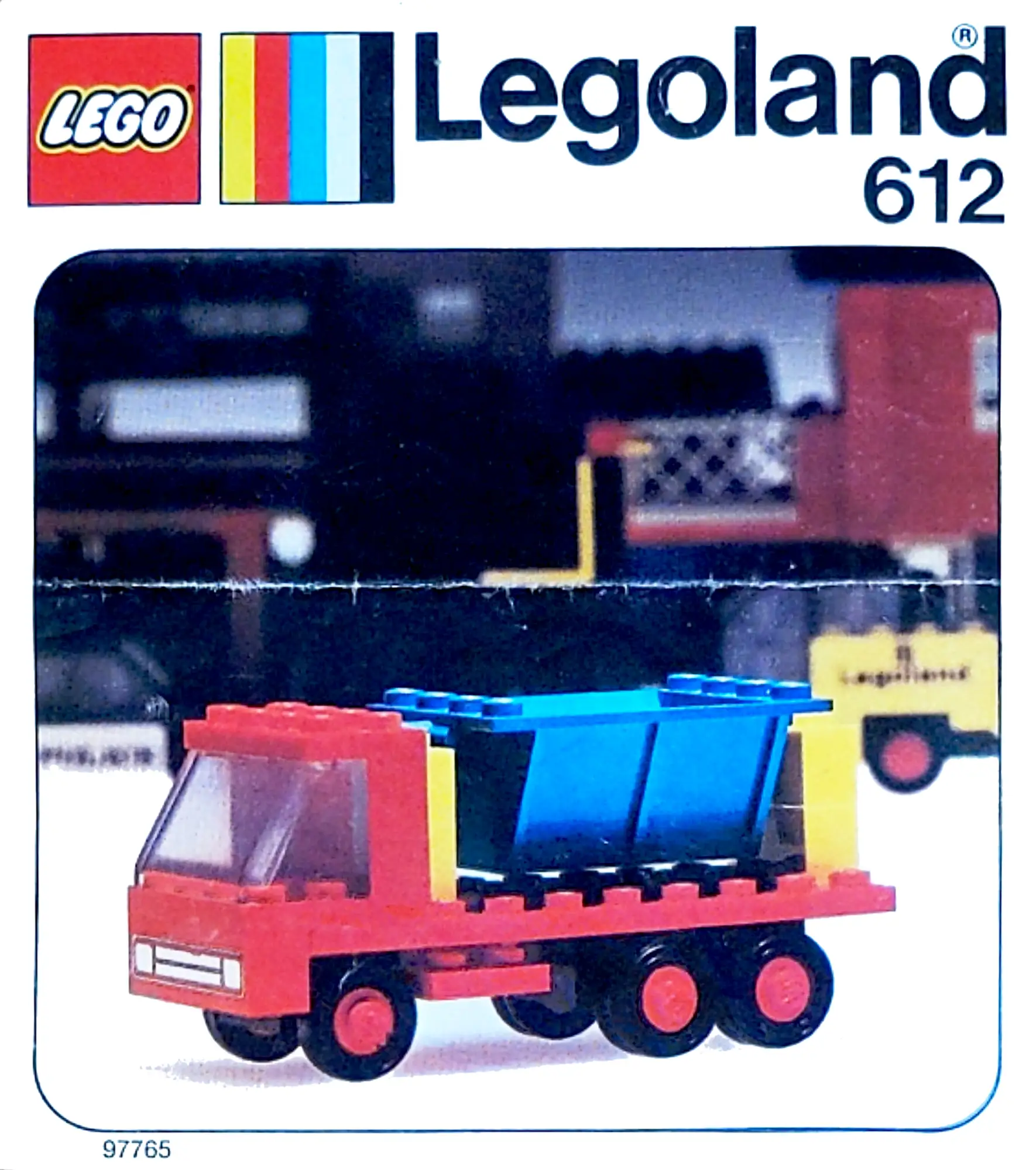 レゴ 612-1 Tipper Truck 工事現場