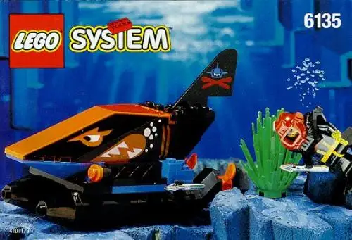 レゴ 6135-1 デビルシャークハイドラー アクアシャーク