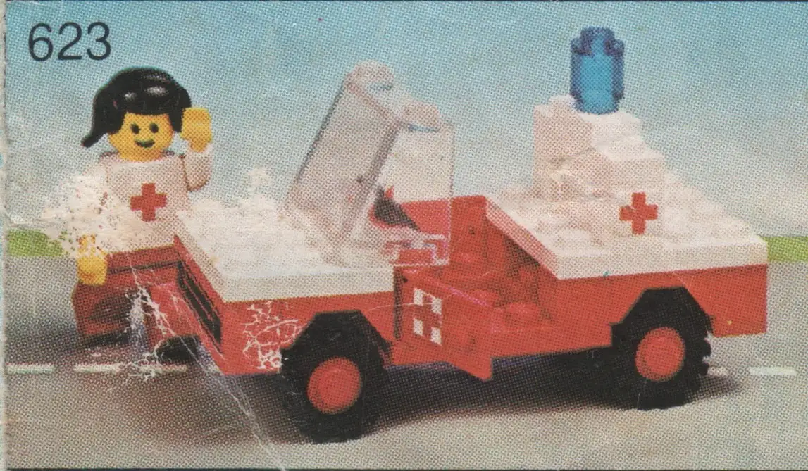 レゴ 623-1 Medic's Car クラシックタウン