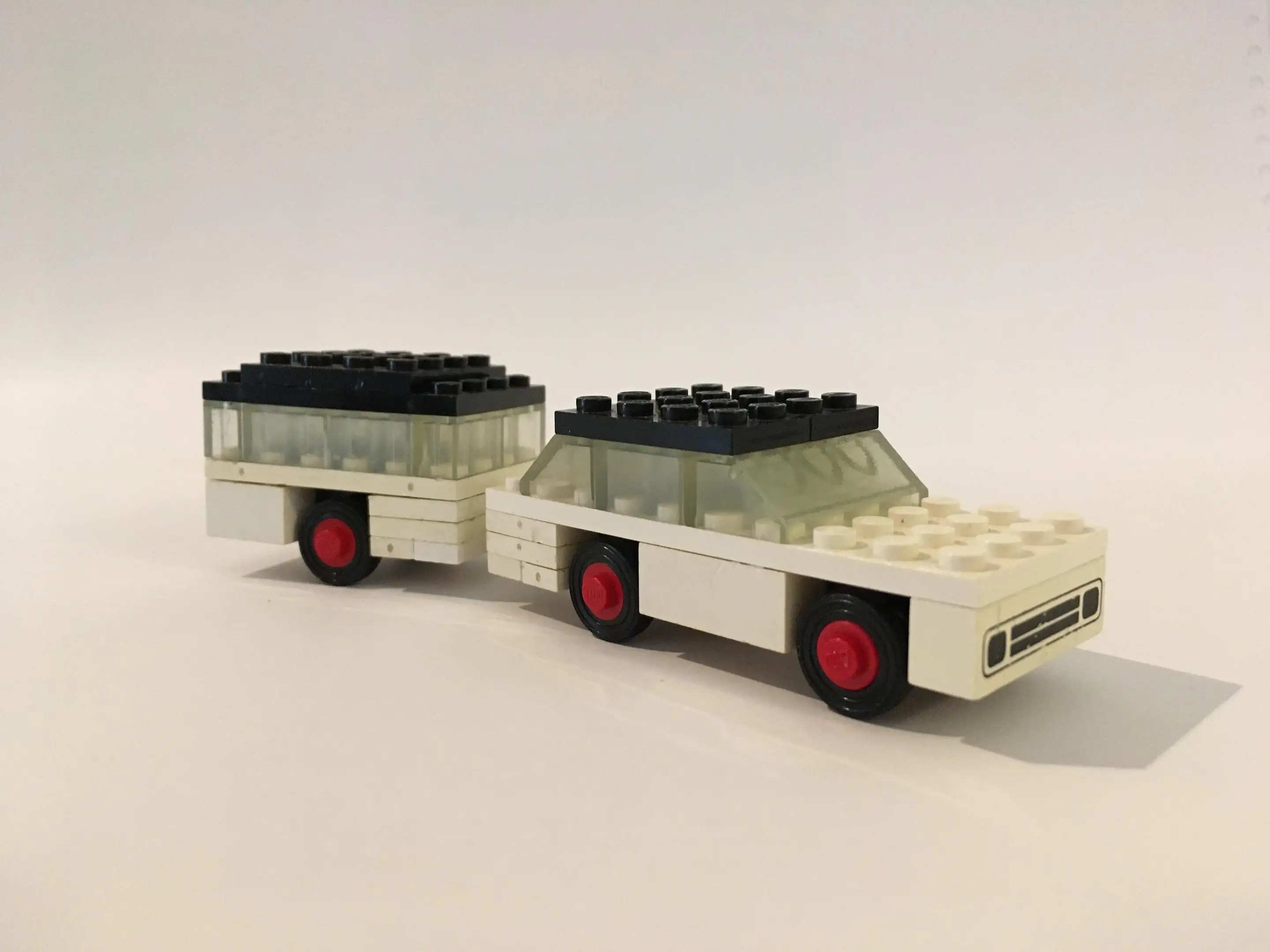 レゴ 623-2 White Car and Camper 乗り物