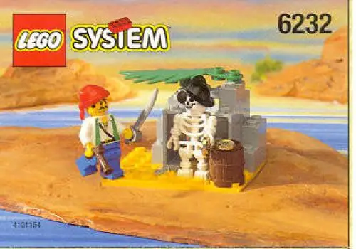 6232 ガイコツと海ぞく - 南海の勇者シリーズ (1996年}
