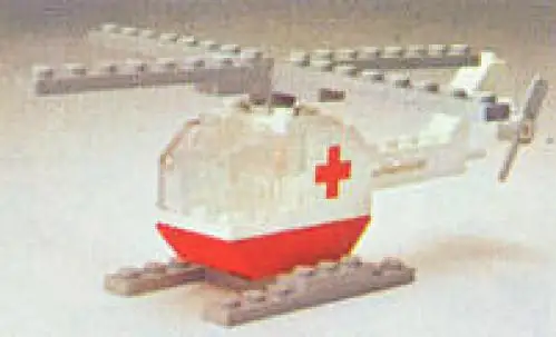 レゴ 626-2 レスキューヘリコプター クラシックタウン