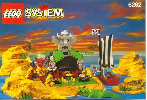 6262 謎の石像リキリキ - 南海の勇者シリーズ (1994年}