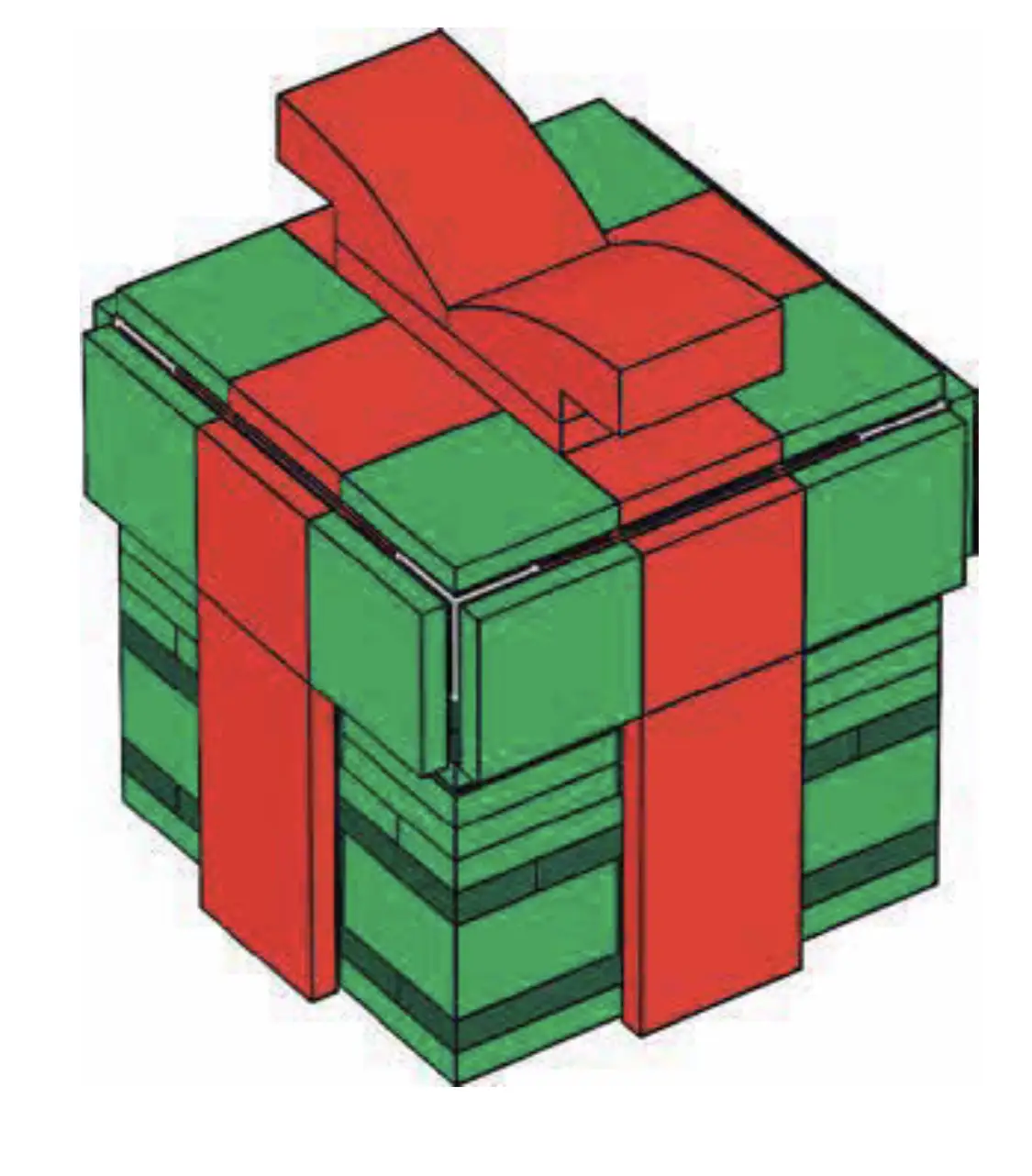レゴ 6313388-1 ギフトボックス クリスマス