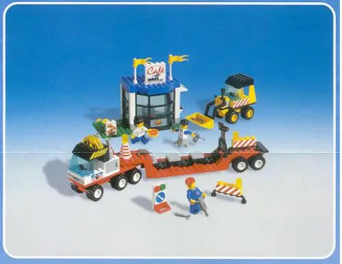 レゴ 6329-1 トレーラードライブイン タウンジュニア