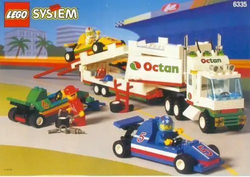 レゴ 6335-1 F1キャリートレーラー クラシックタウン