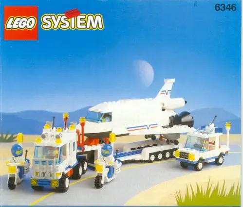 レゴ 6346-1 スペースシャトルトレーラー クラシックタウン