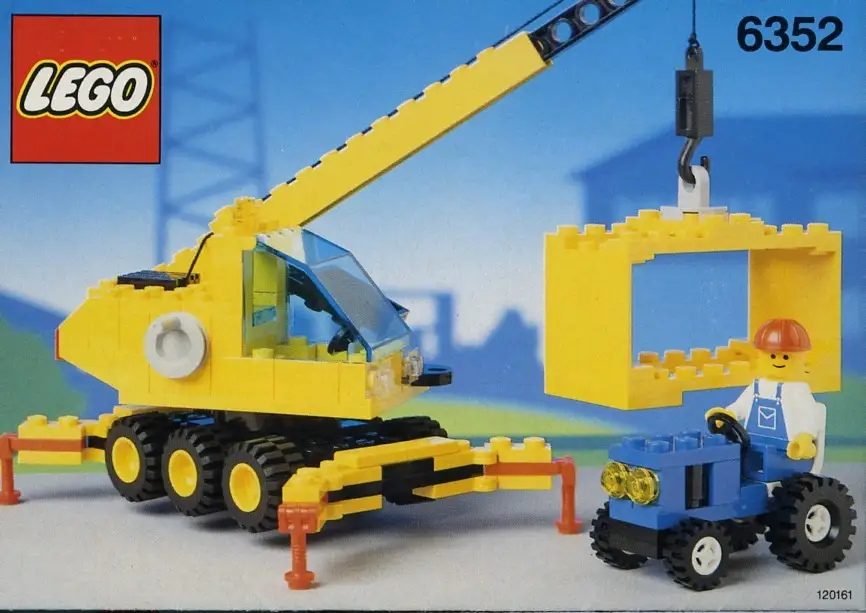 レゴ 6352-1 クレーン車 クラシックタウン