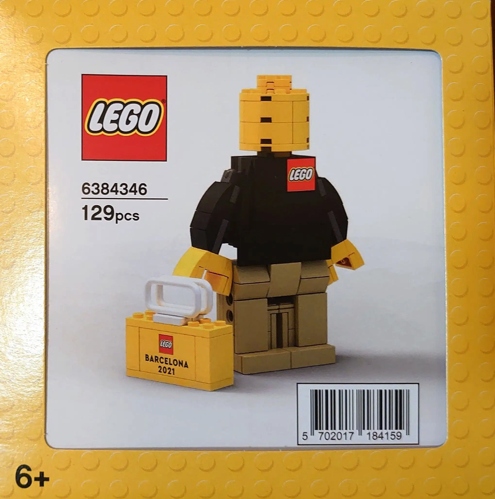 レゴ 6384346-1 Barcelona Brand Store Opening Associate Figure ブランドストア
