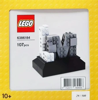 レゴ 6386184-1 LEGO Masters Mini Build ‘Black and White Color Variant' プロモーション