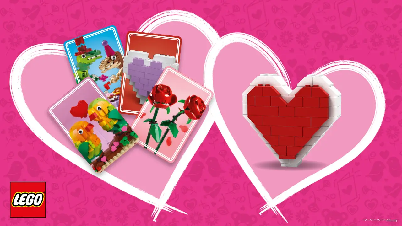 レゴ 6410992-1 Heart-shaped Jewelry Box バレンタイン