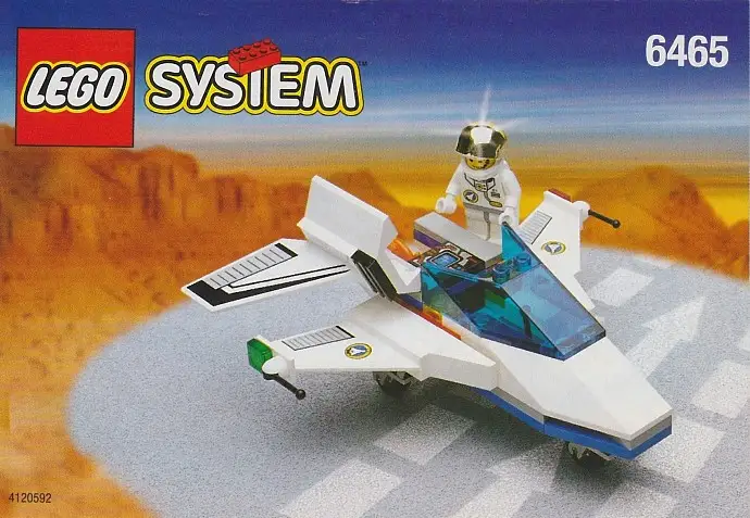 レゴ 6465-1 スペースポートジェット スペースポート2