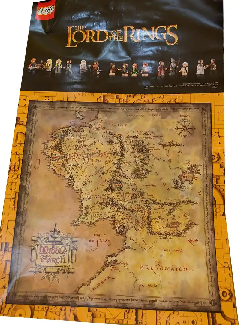 レゴ 6471604-1 Lord of the Rings Poster ポスター