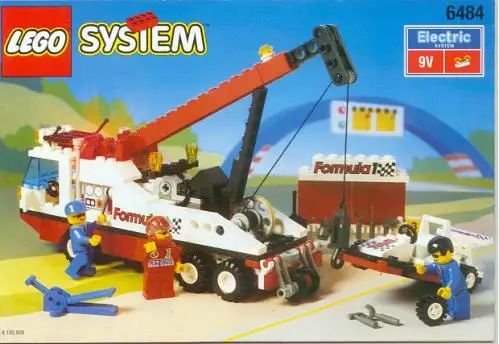 レゴ 6484-1 F1レッカー車（マイクロモーター・ライト付） クラシックタウン