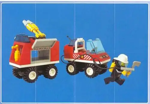 レゴ 6486-1 消防車 タウンジュニア