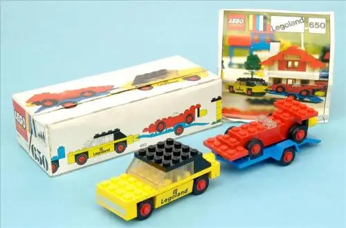 レゴ 650-1 Car with Trailer and Racing Car 乗り物