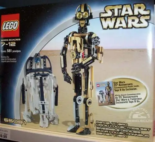 65081 R2-D2/C3PO デロイドコレクターズセット - スター・ウォーズ (2002年)