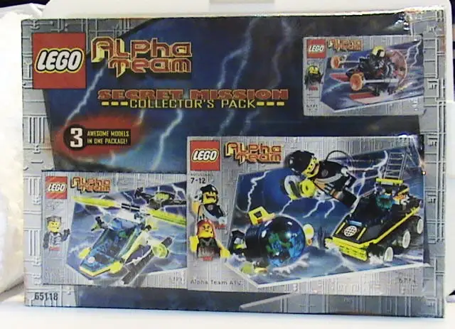 65118 Alpha Team Secret Mission Collector's Pack 65118 Alpha Team Secret Mission Collector's Pack - アルファチーム (2002年}