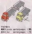レゴ 653-2 1:87 Mercedes Flatbed Truck HO 1:87 Vehicles
