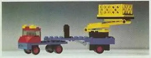 レゴ 655-1 Mobile Hydraulic Lift 工事現場