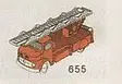 レゴ 655-2 1:87 Mercedes Fire Truck HO 1:87 Vehicles