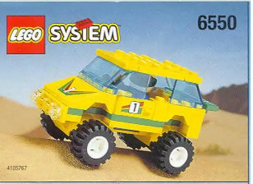 レゴ 6550-1 オフロードラリーカー オフロード