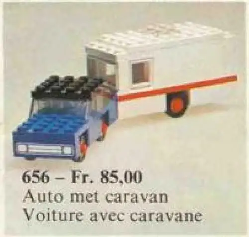 レゴ 656-1 Car and Caravan 乗り物