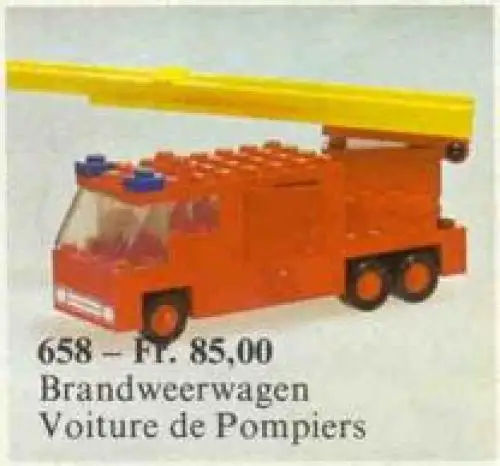 レゴ 658-1 Fire Engine 消防