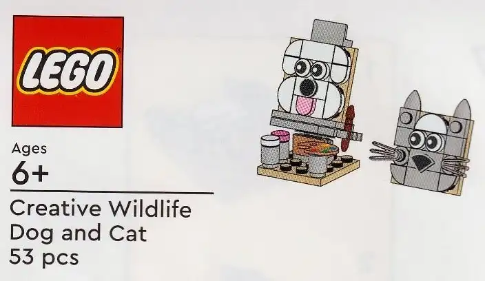 レゴ 6595892-1 Creative Wildlife Dog and Cat プロモーション