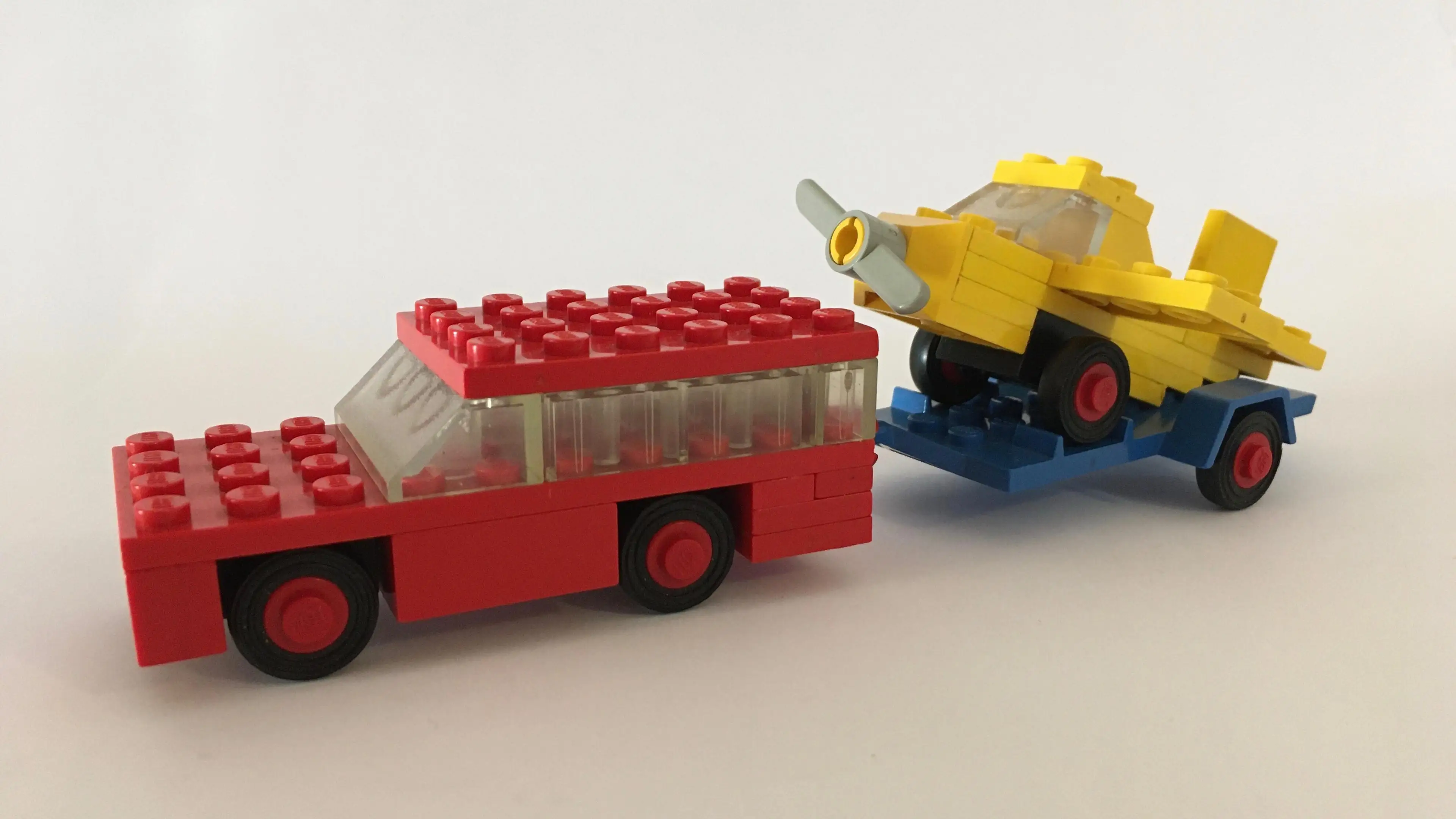 レゴ 660-1 Car with Plane Transporter 乗り物