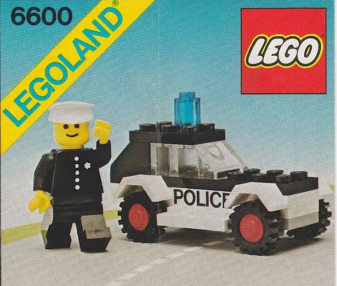 レゴ 6600-1 Police Patrol クラシックタウン
