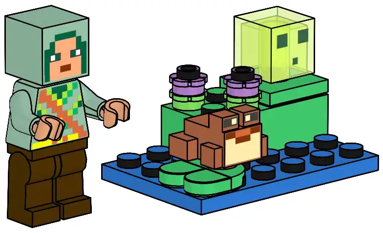レゴ 662412-1 Hero with Frog and Slime マインクラフト