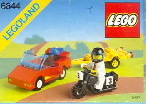 レゴ 6644-1 バイクキャリアー クラシックタウン