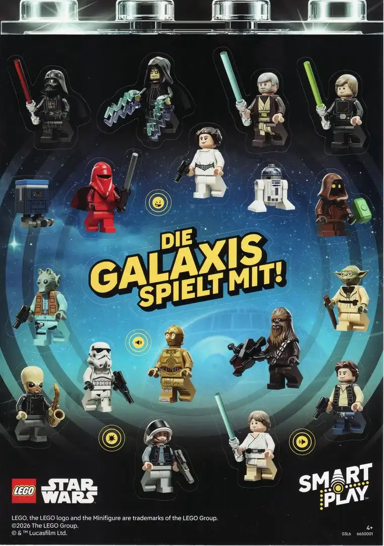 レゴ 6650001-1 Smart Brick Star Wars Sticker グッズ