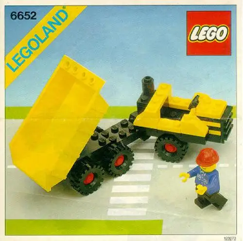 レゴ 6652-1 小型ダンプカー クラシックタウン