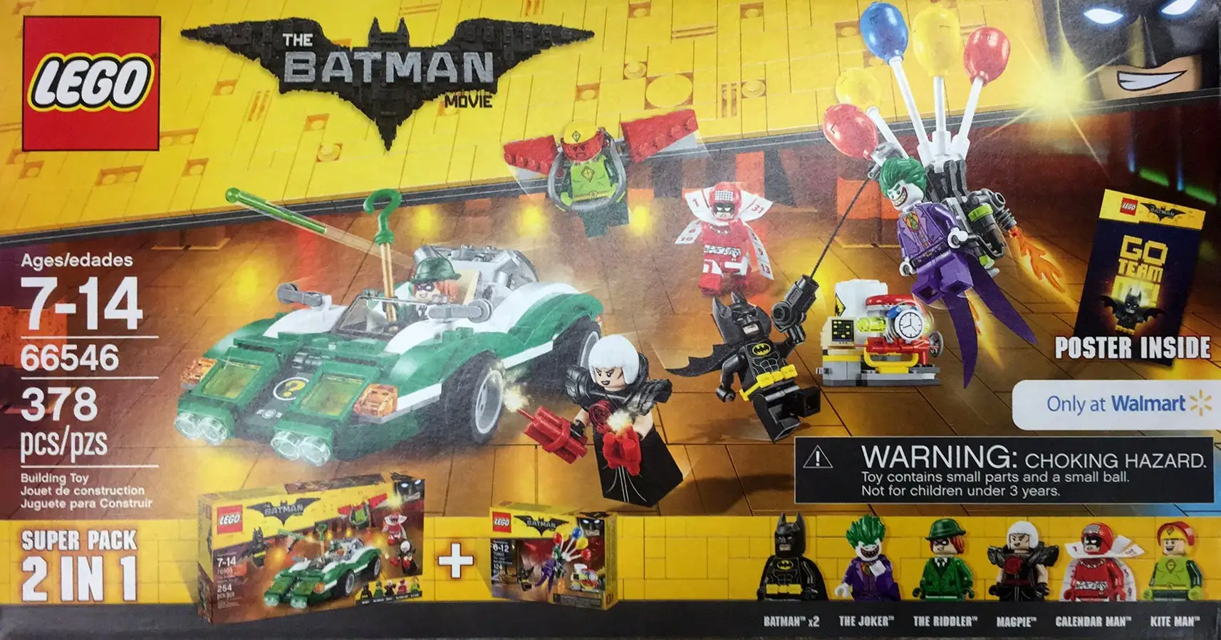 66546 The LEGO Batman Movie Super Pack 2 in 1 66546 The LEGO Batman Movie Super Pack 2 in 1 - バットマン ザ・ムービー (2017年}