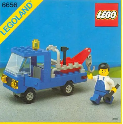 レゴ 6656-1 クレーン車 クラシックタウン